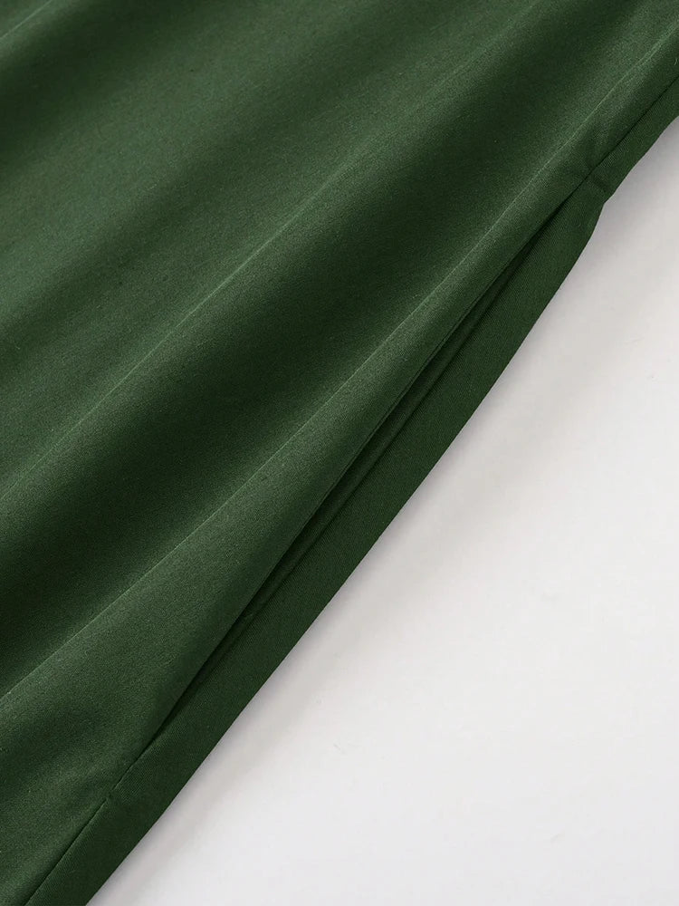 A-line Skirts for Woman High Elastic Waist Long Skirt Women With Bow Elegant Skirts