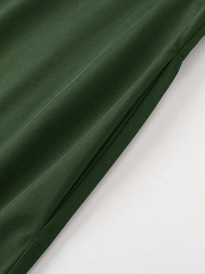 A-line Skirts for Woman High Elastic Waist Long Skirt Women With Bow Elegant Skirts