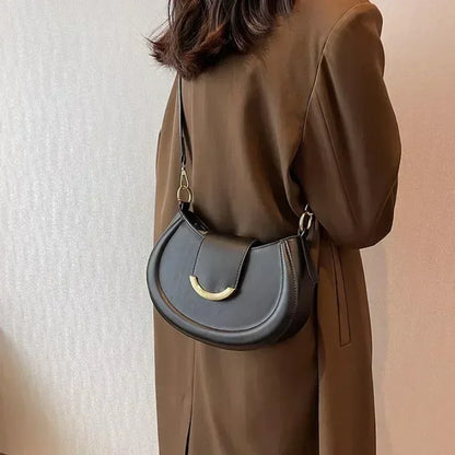 Armpit Shoulder Side Bags for Women Trend Leather Small Underarm Crossbody Handbags