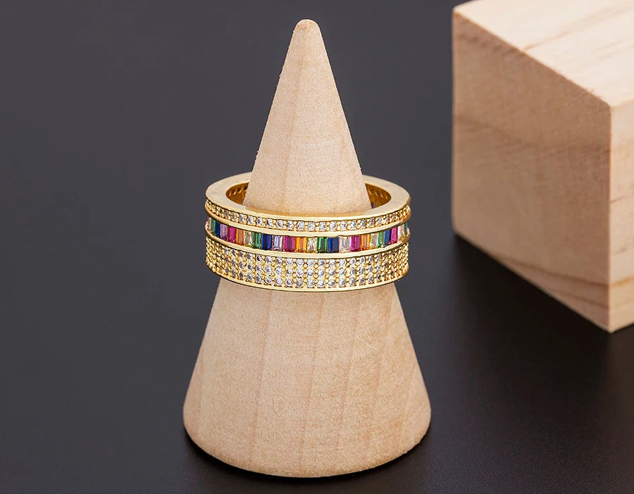 Exquisite Bracelet and Ring 2 Pieces Classic Jewelry Sets Birthday Gift