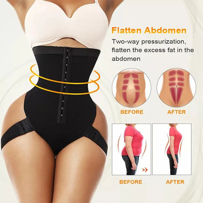 High Waist Abdomen Butt Lifter Booty Lift Seamless Shapewear Body Shaper