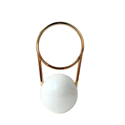 Round Ball Women's Handbag Designer Bowling Mini Bag