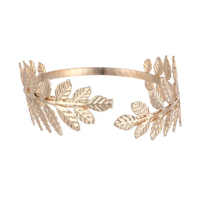 Round Chain Charms Cuff Bracelet For Women