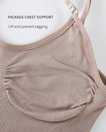 Women Bodysuit Shapewear Tummy Control Fajas Body Shaper Waist Trainer