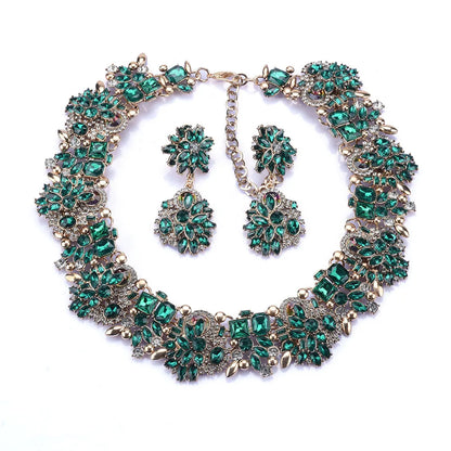 Crystal Rhinestone Large Collar Big Big Choker Necklace for Women