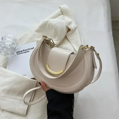 Armpit Shoulder Side Bags for Women Trend Leather Small Underarm Crossbody Handbags