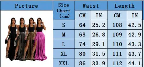 High Side Split Big Swing Pleated Floor Length Skirt High Waist Maxi Skirts
