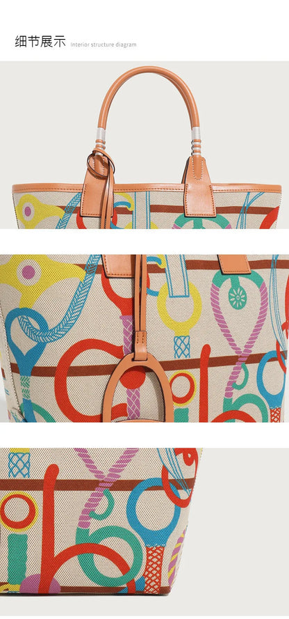 Women's Tote Bag Trend Brand Versatile Shoulder Bag High Quality Temperament Crossbody Bag
