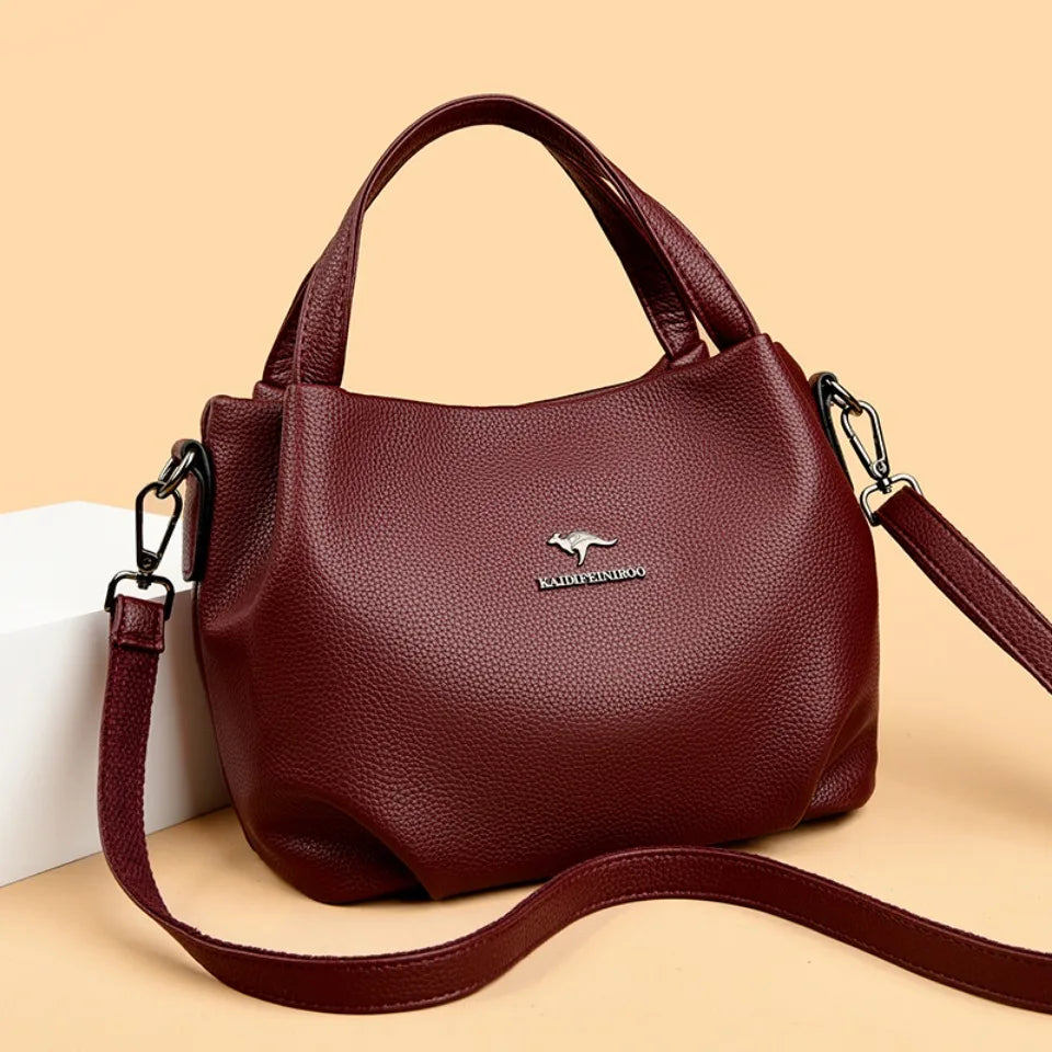 Genuine Tote Bag Leather Luxury Handbag High Quality Ladies Crossbody Handbag