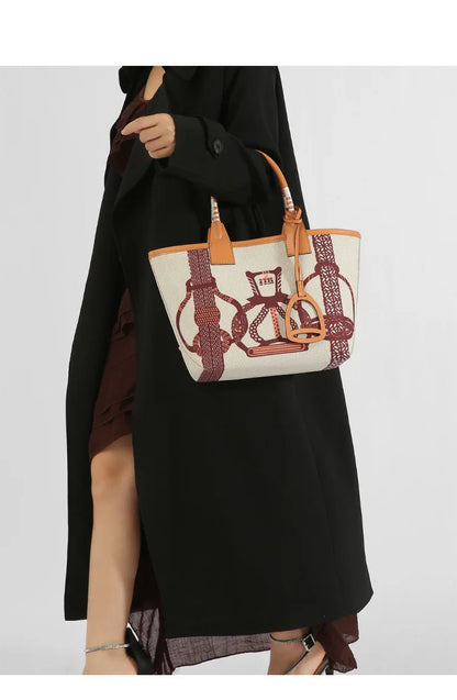 Women's Tote Bag Trend Brand Versatile Shoulder Bag High Quality Temperament Crossbody Bag