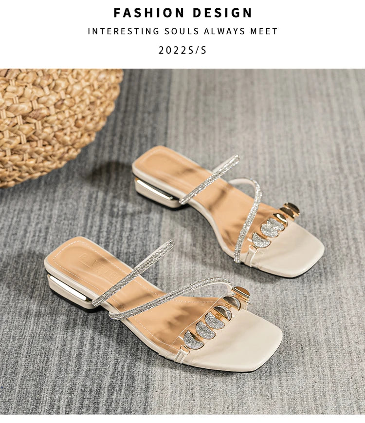 summer new women's flat slippers outdoor sandals casual flat shoes Stylish