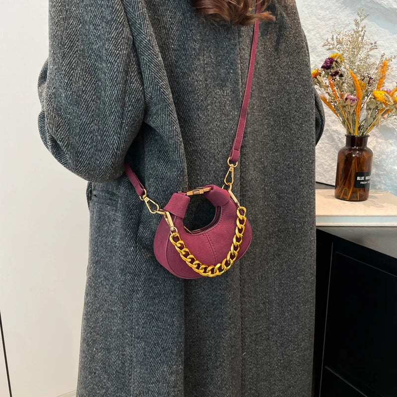 Mini PU Leather Saddle Shoulder Bag for Women Y2K Handbags and Purses Crossbody Bags