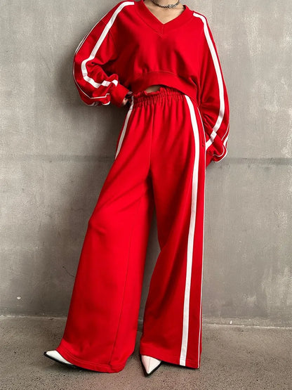 2 Piece Set Women Casual Sweatpants Outfits Long Sleeve Tops Pants Sets Sweatshirts Two Piece Set Fashion Suits