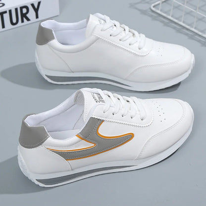 Causal Sneakers Summer Designer Shoes for Women Breathable Lace Up Sports Shoes