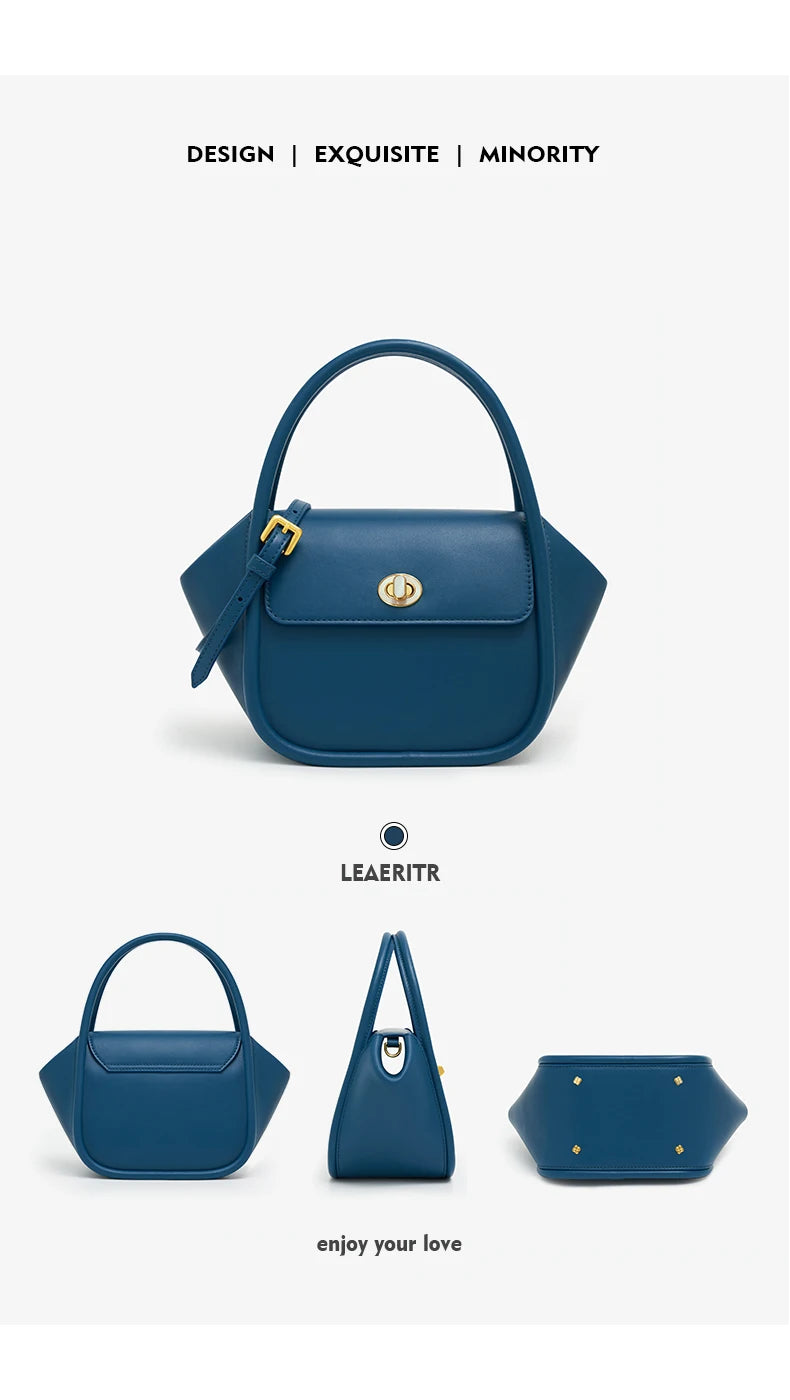 WOMEN'S HANDBAG WINTER WOOL EVENING LEATHER ORIGINAL STYLE LUXURY BRAND PURSE SHOULDER BAG