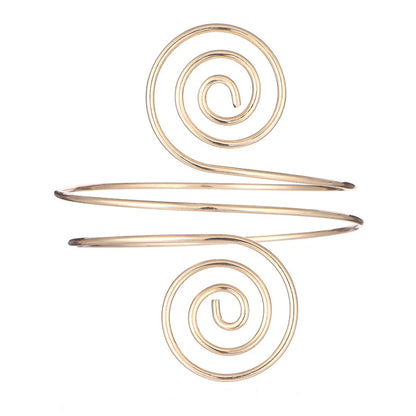 Round Chain Charms Cuff Bracelet For Women
