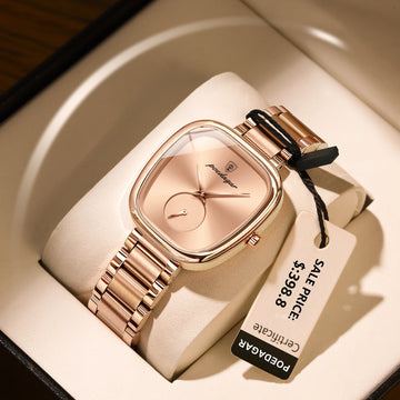 Luxury Waterproof Stainless Steel Quartz Ladies Watch High Quality Women's Watch