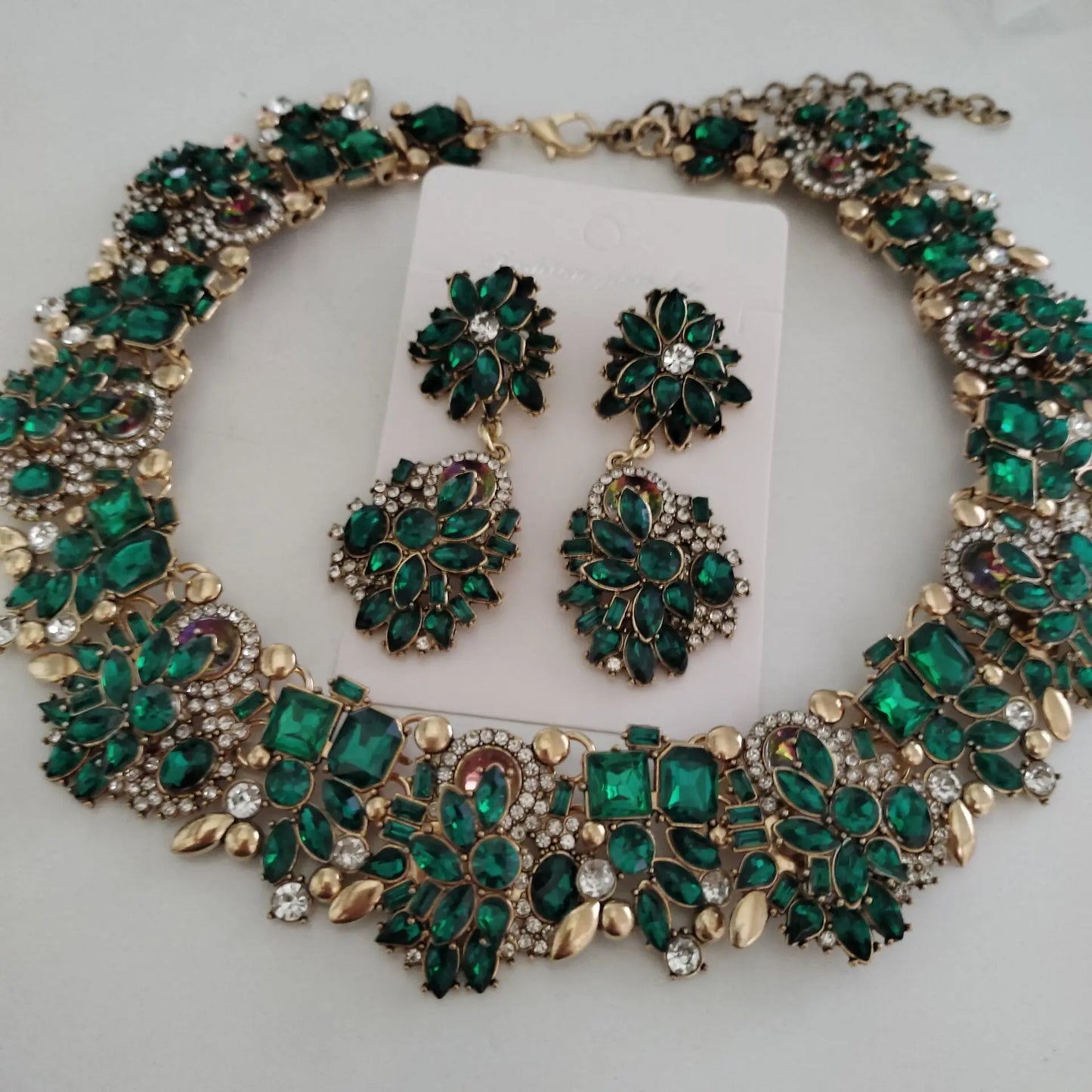 Crystal Rhinestone Large Collar Big Big Choker Necklace for Women