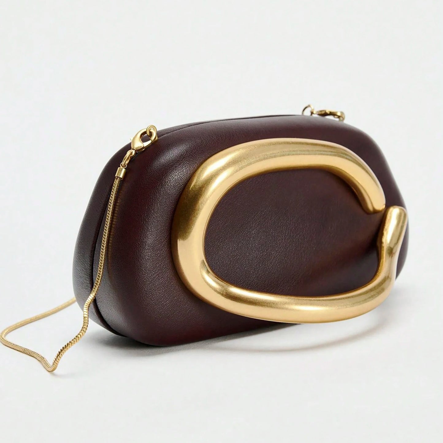 Chic Burgundy Hard Shell Women's Clutch Bag Clutch Bag Evening Bag Bridal Bag