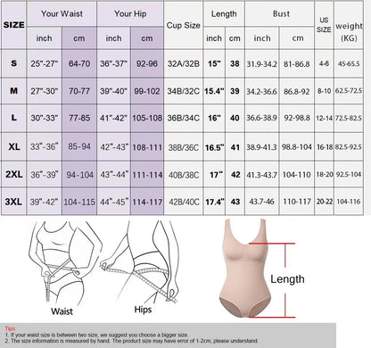 High Elastic Bodysuit for Women Tummy Control Shapewear Seamless Sculpting Thong Body Shaper