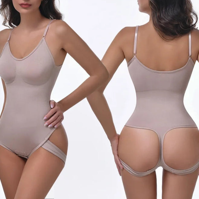 Women Bodysuit Shapewear Tummy Control Fajas Body Shaper Waist Trainer