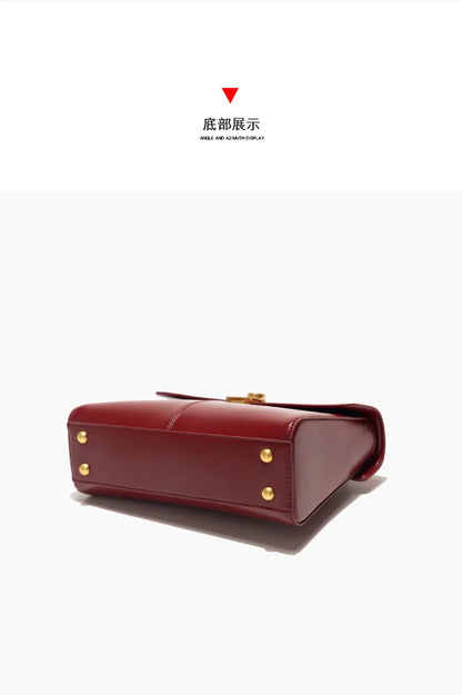 Square Bag Women's Handbag High Quality Single Shoulder Crossbody Bag