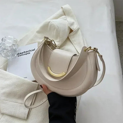 Armpit Shoulder Side Bags for Women Trend Leather Small Underarm Crossbody Handbags