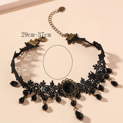 Vintag Classic Gothic Lace Choker for Women