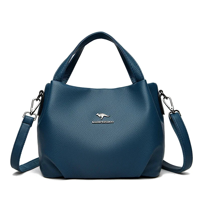 Genuine Tote Bag Leather Luxury Handbag High Quality Ladies Crossbody Handbag
