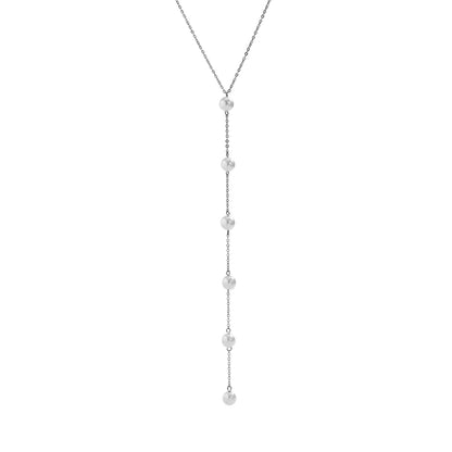 Women's Sexy Tassel Pearl Harness Chest Chain