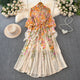Apricot-yellow print