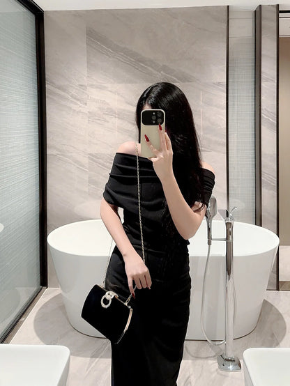 Velvet Box Dinner Bag Sparkly Rhinestone Decoration Banquet Bag Clutch Evening Bag Dress Purse