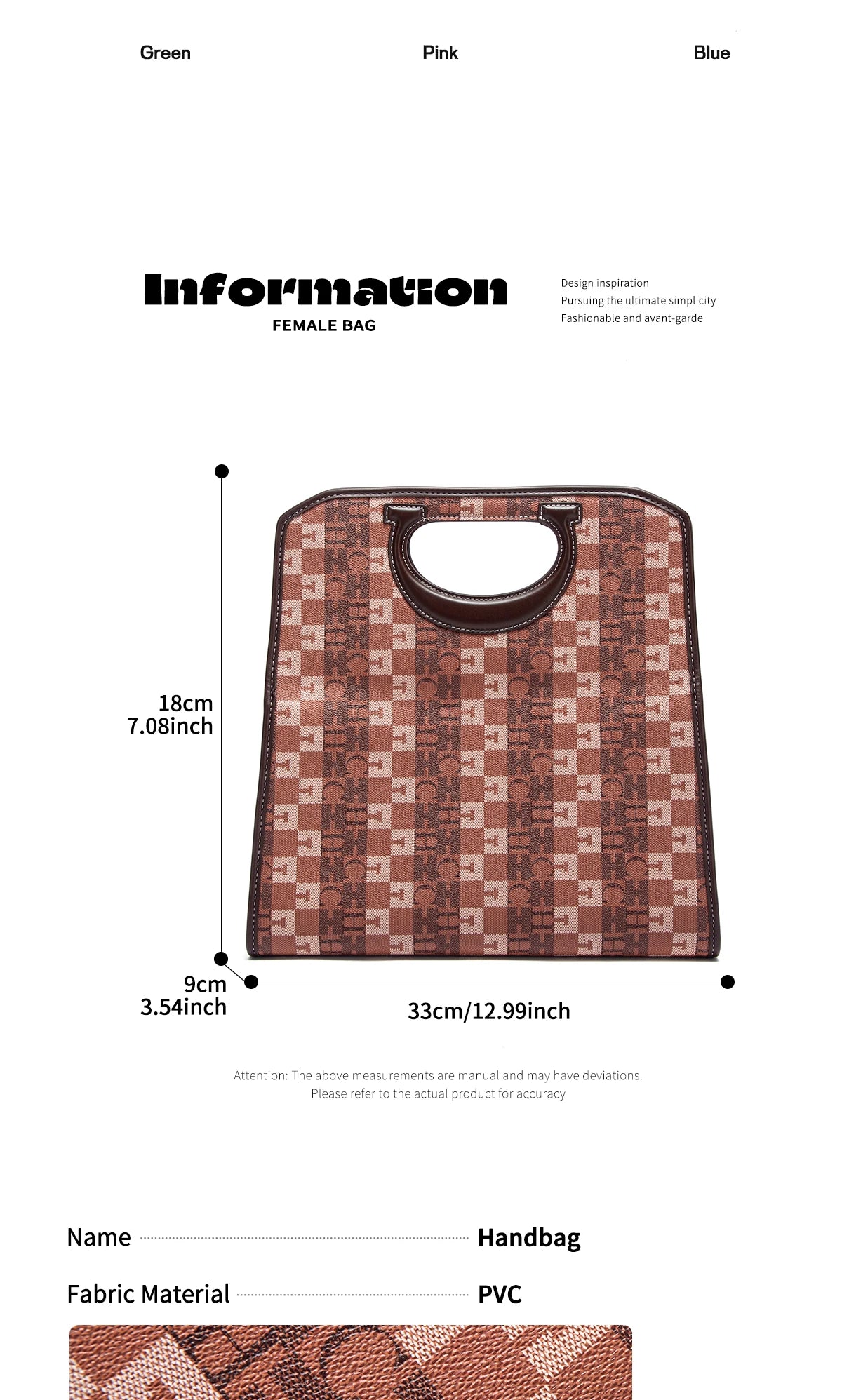 Women's Tote Bag Retro Printed Design Foldable Wallet Handbag
