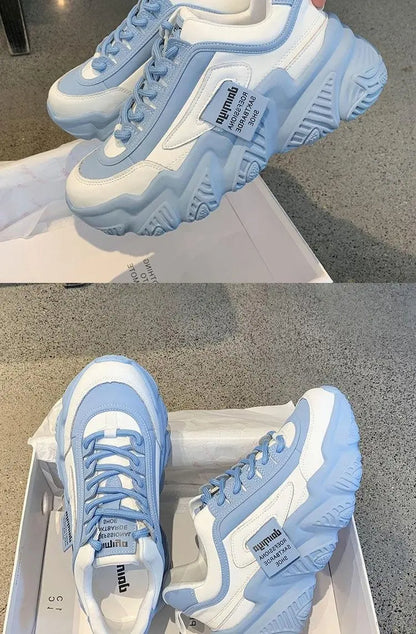 Women Sneakers Casual Sneakers Women Comfortable Soft Bottom Lace Up Female Shoes