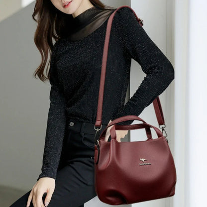 Genuine Tote Bag Leather Luxury Handbag High Quality Ladies Crossbody Handbag