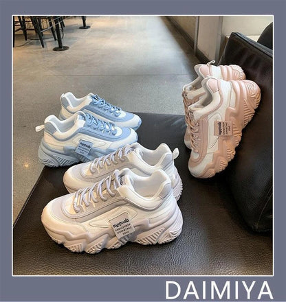 Women Sneakers Casual Sneakers Women Comfortable Soft Bottom Lace Up Female Shoes