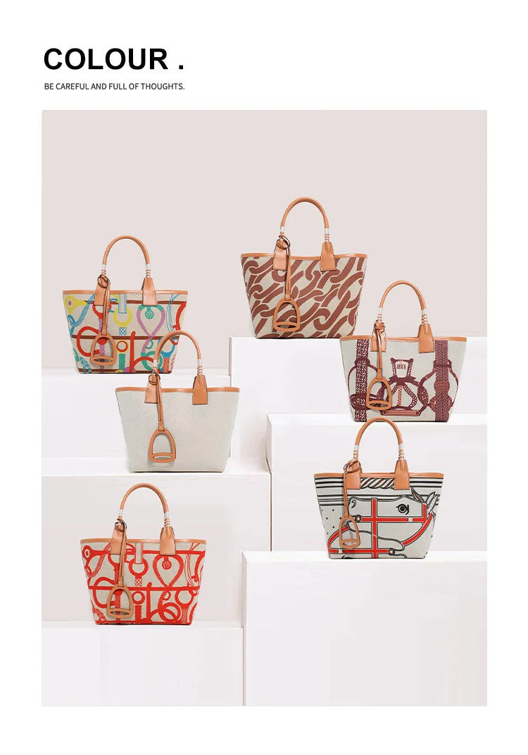 Women's Tote Bag Trend Brand Versatile Shoulder Bag High Quality Temperament Crossbody Bag