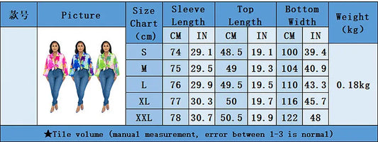 Women's Printed Shirts V-neck Cover Belly Style Top