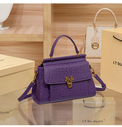 Women's handbag large capacity high-end feeling light luxury designer crossbody bag