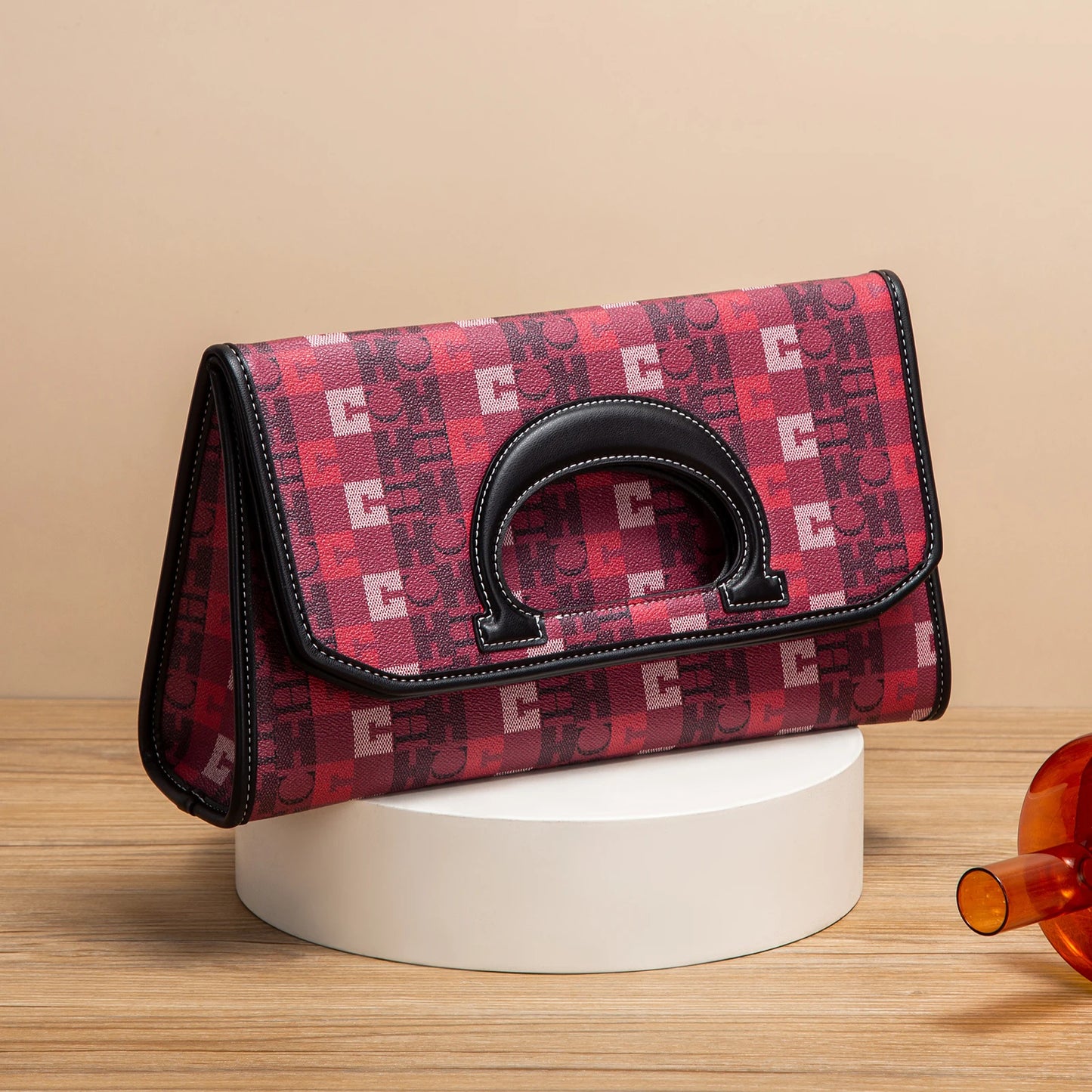 Women's Tote Bag Retro Printed Design Foldable Wallet Handbag