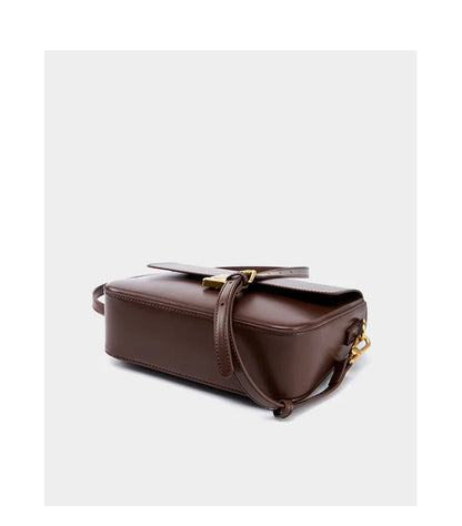 Genuine Leather Women Crossbody Bag Luxury Design Small Square Bag Cowhide Women's Bag