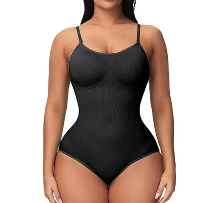 High Elastic Bodysuit for Women Tummy Control Shapewear Seamless Sculpting Thong Body Shaper
