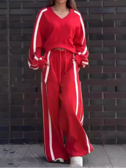 2 Piece Set Women Casual Sweatpants Outfits Long Sleeve Tops Pants Sets Sweatshirts Two Piece Set Fashion Suits
