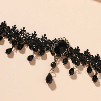 Vintag Classic Gothic Lace Choker for Women