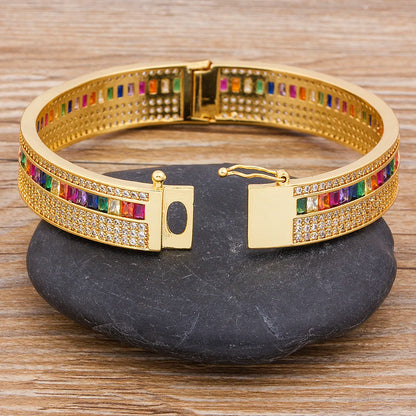 Exquisite Bracelet and Ring 2 Pieces Classic Jewelry Sets Birthday Gift
