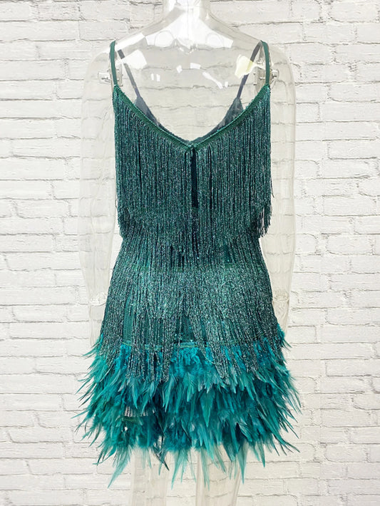 Sexy backless black white mini sequin summer dress women elegant tassel evening party dresses woman prom birthday dress