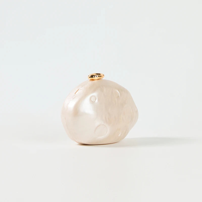 Stone shape Small Acrylic clutch bag women for wedding evening party