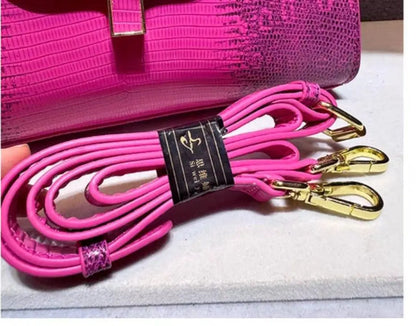 High Quality Lizard-print Handbag Women's Shoulder Crossbody Bag