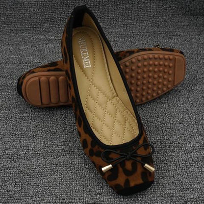 Flat Shoes Women Ballet Flats Bowknot Ladies Shoes Big Size 42