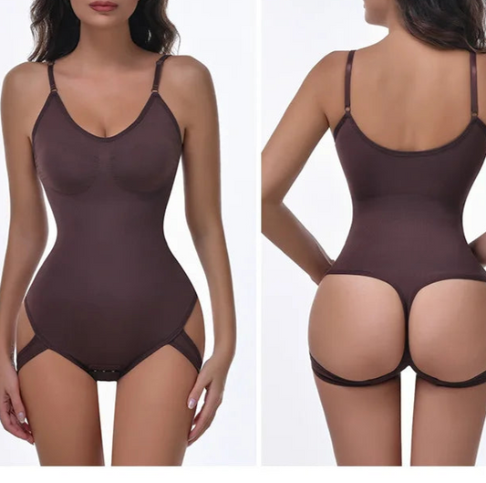Women Bodysuit Shapewear Tummy Control Fajas Body Shaper Waist Trainer
